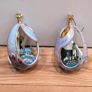 Thomas Kinkaid The Bradford Editions Blessings of Light porcelain ornaments